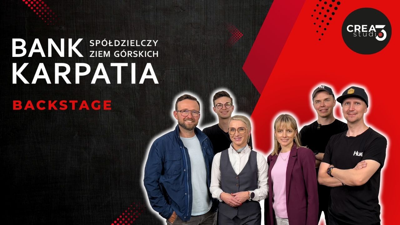 Kulisy nagrań filmu dla banku